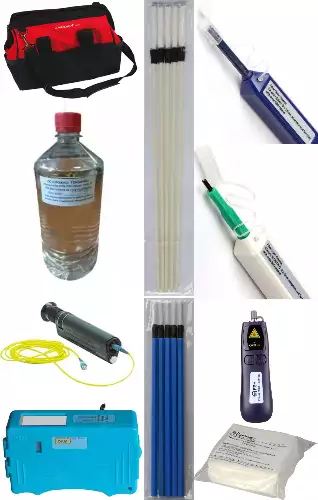 ИМАГ-SK-VOLS-2-prof Полный набор для контроля и чистки оптических компонентов ВОЛС с VFL и микроскопом